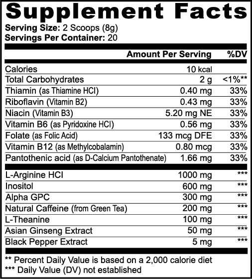 Focus Powder (Sour Candy) - VitClear