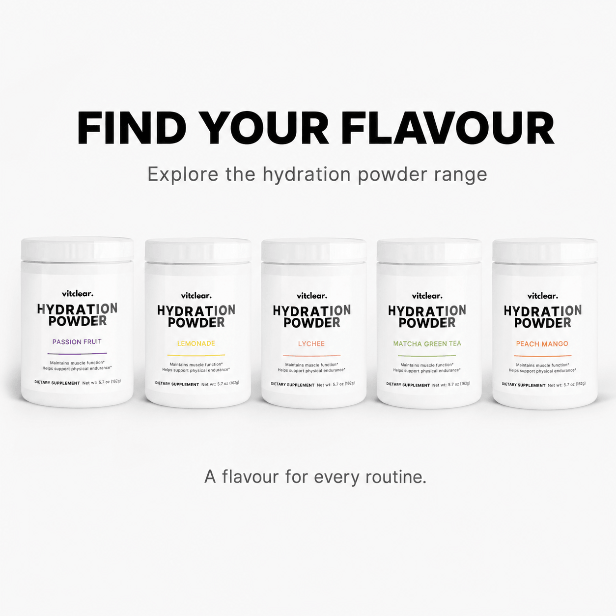 Hydration Powder (Matcha Green Tea) - VitClear