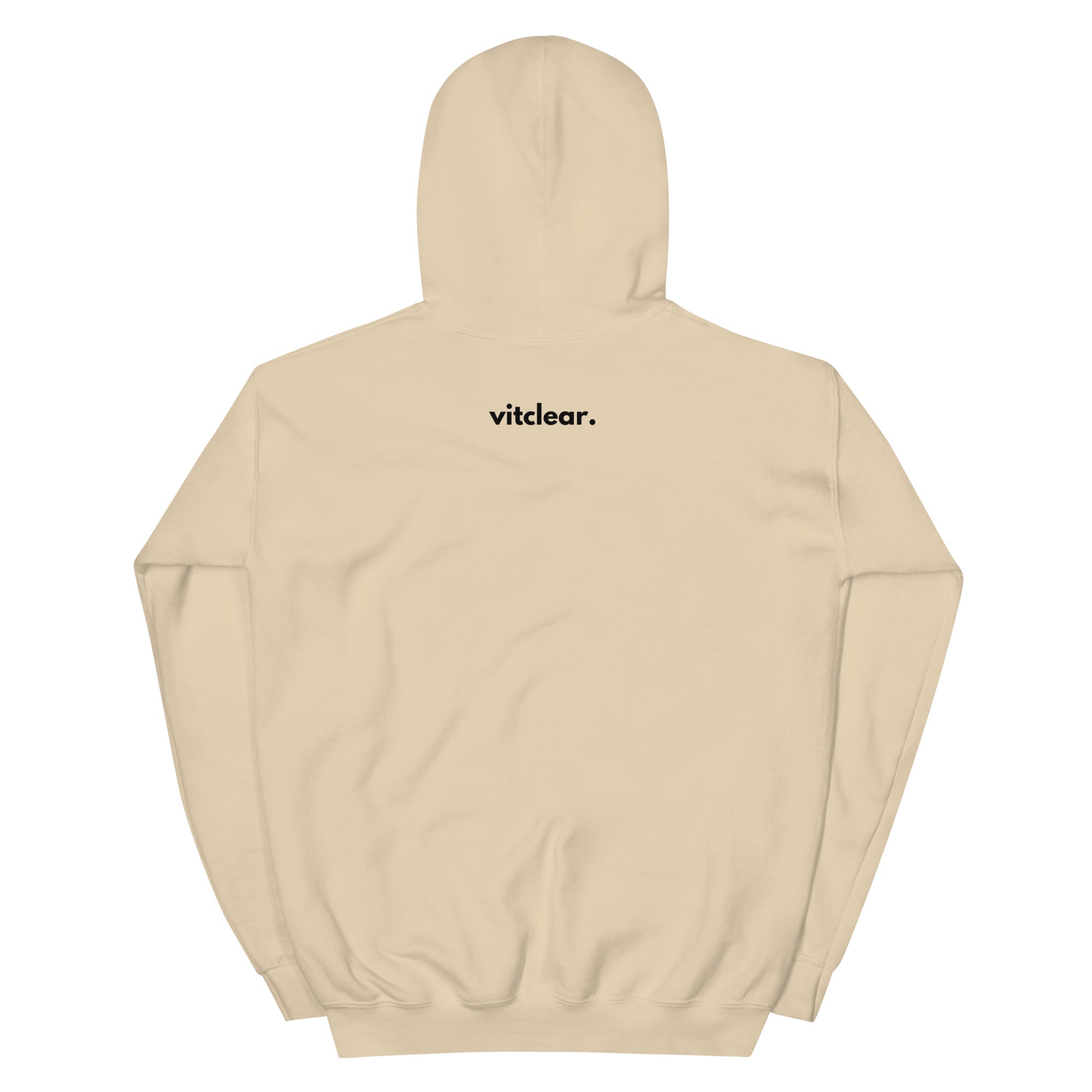 Signature Centred VitClear Embroidered Unisex Hoodie - VitClear