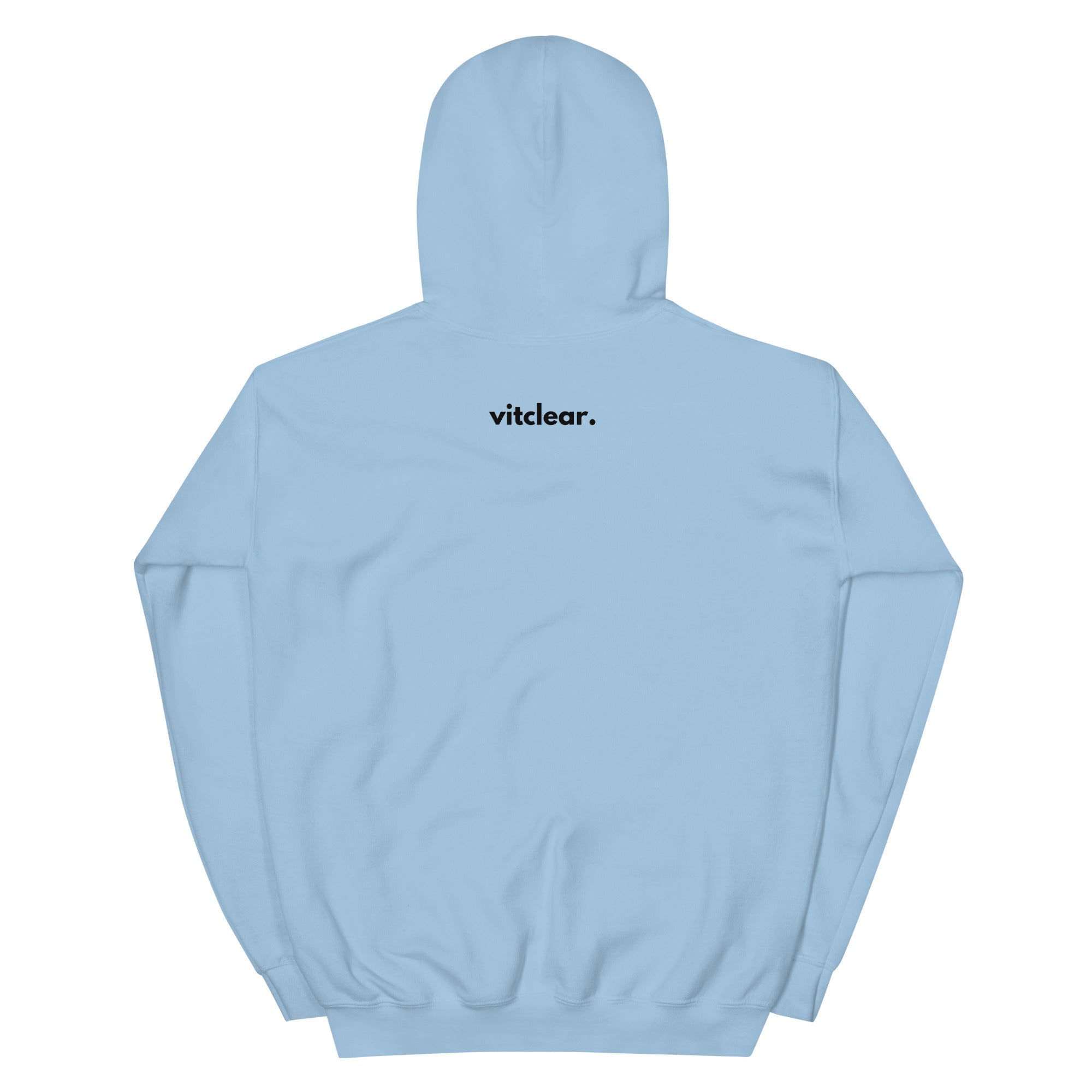 Signature Centred VitClear Embroidered Unisex Hoodie - VitClear