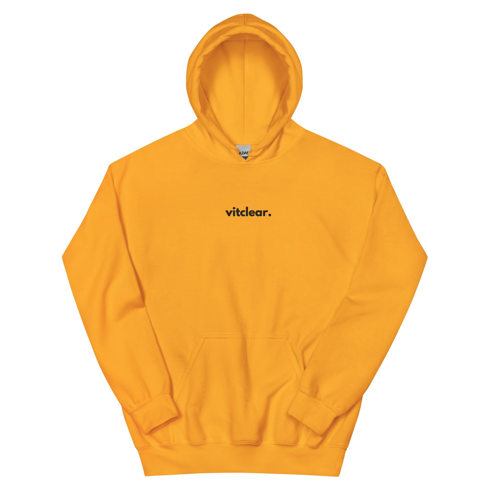 Signature Centred VitClear Embroidered Unisex Hoodie - VitClear