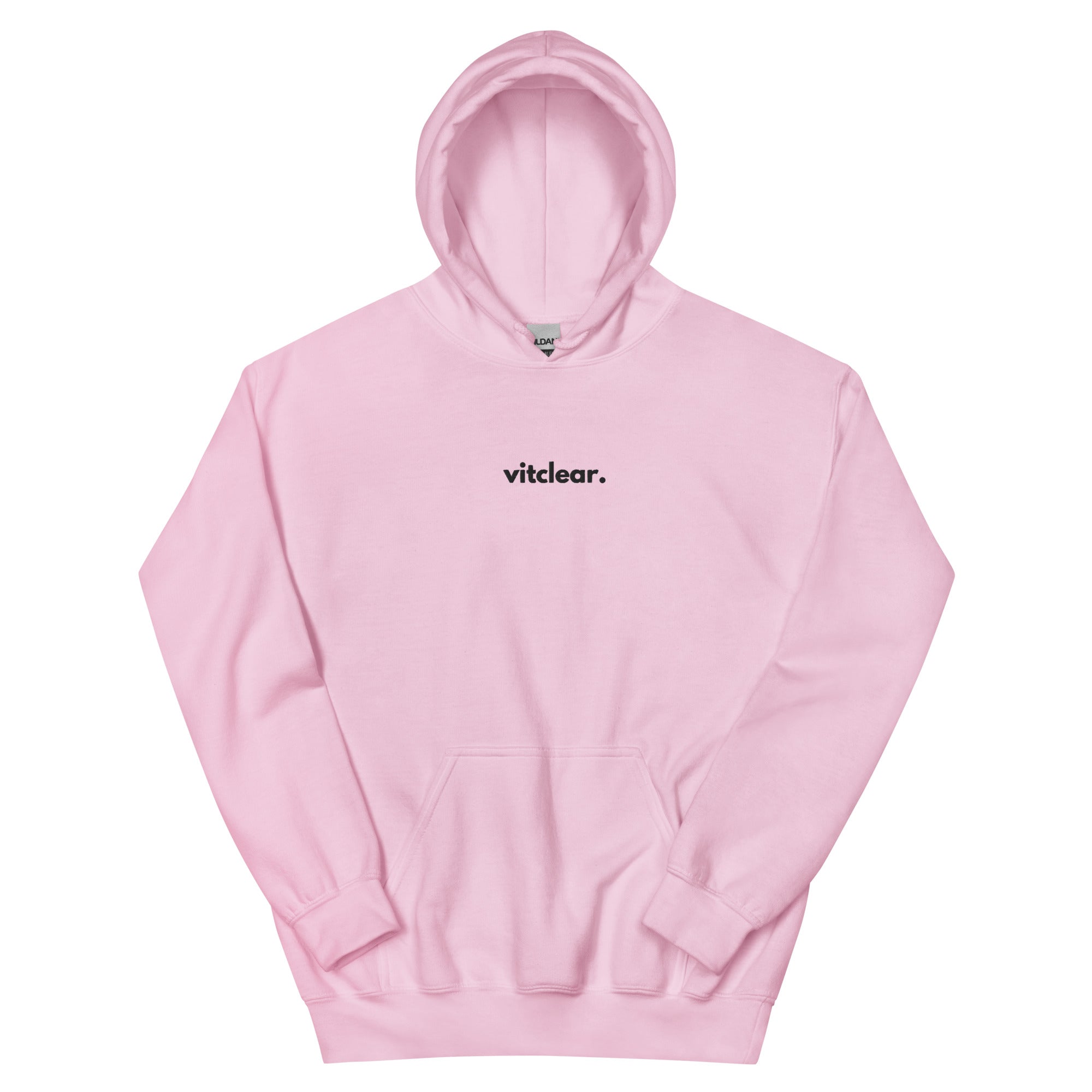 Signature Centred VitClear Embroidered Unisex Hoodie - VitClear