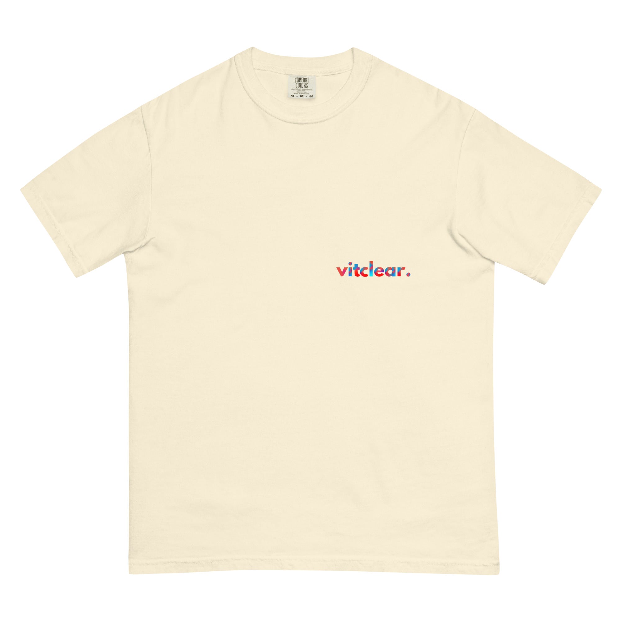 Unisex garment - dyed heavyweight t-shirt - VitClear