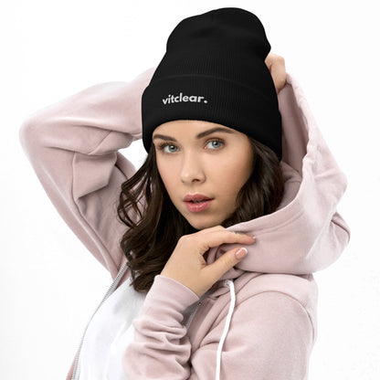 Cuffed Beanie - VitClear