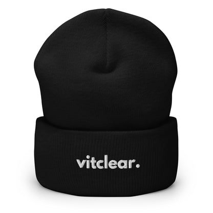 Cuffed Beanie - VitClear