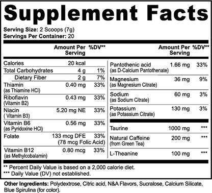 Energy Powder (Cotton Candy) - VitClear