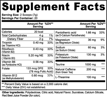 Energy Powder (Strawberry Shortcake) - VitClear