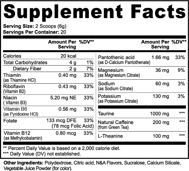 Energy Powder (Yuzu Flavor) - VitClear