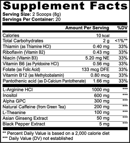 Focus Powder (Sour Grape) - VitClear