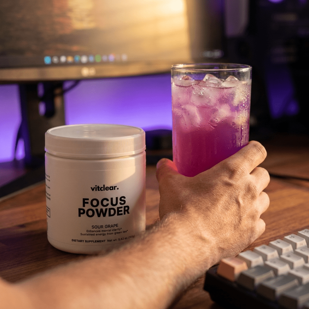 Focus Powder (Sour Grape) - VitClear