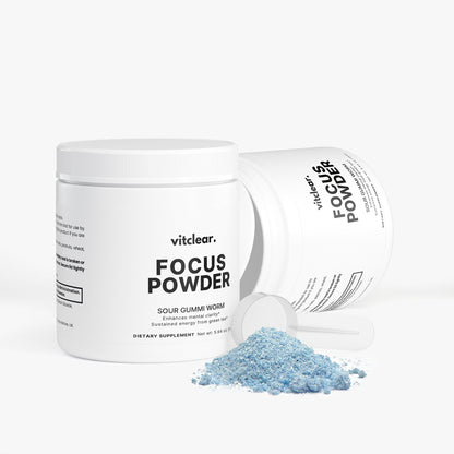 Focus Powder (Sour Gummi Worm) - VitClear