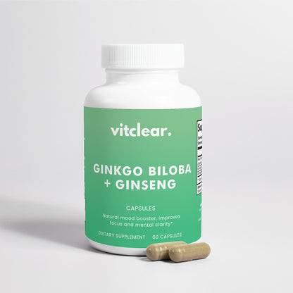 Ginkgo Biloba + Ginseng - Vitclear.