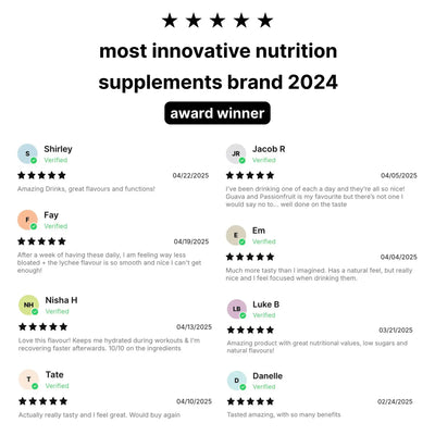 Gut Health Nootropic Soda - Mango & Lychee (12 x 330ml) - VitClear