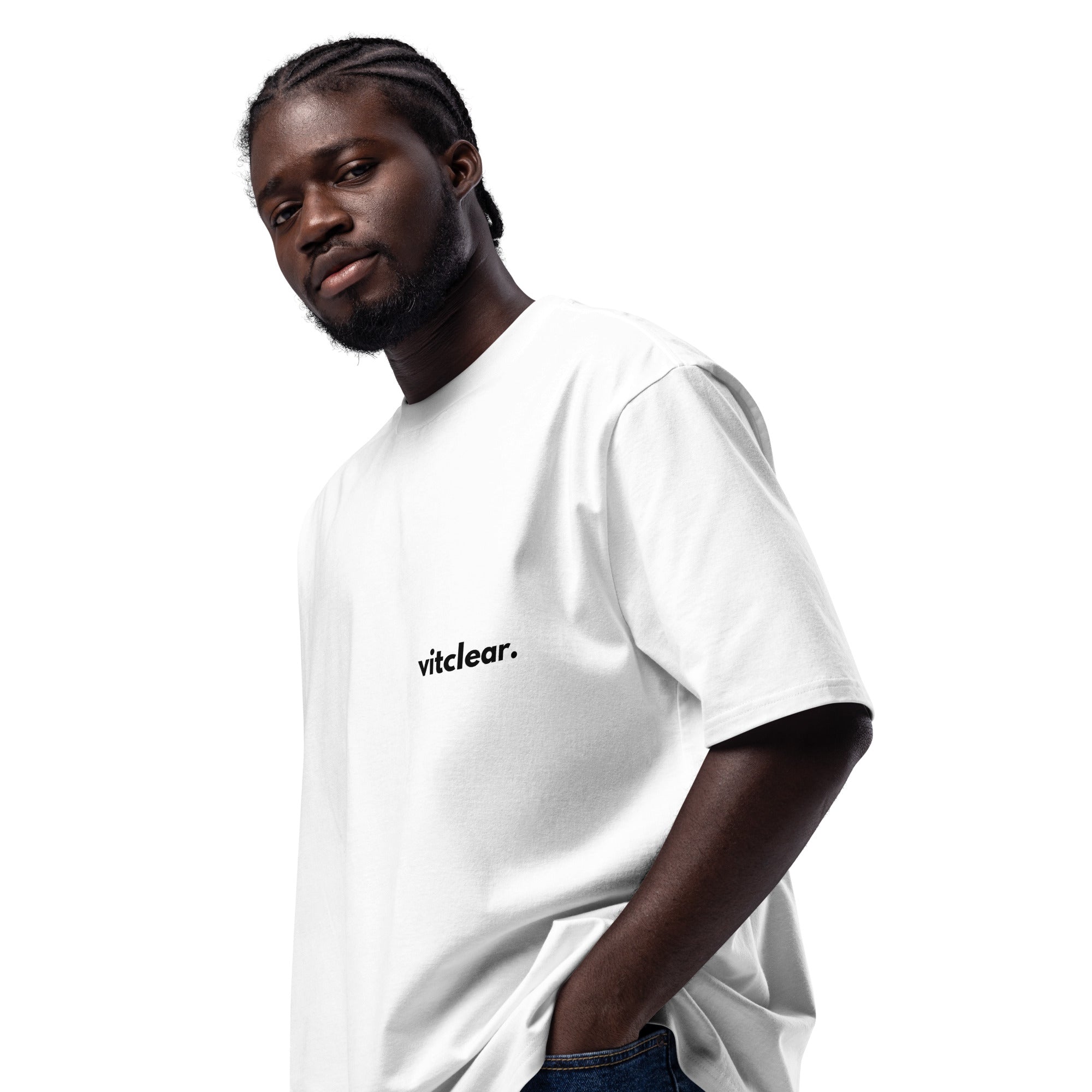 Oversized heavyweight t-shirt - VitClear