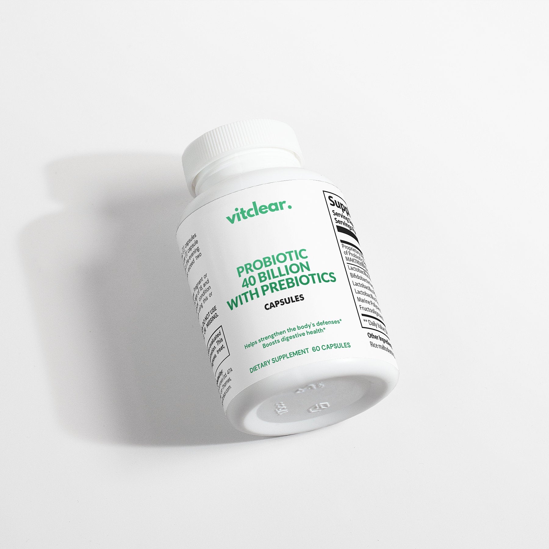 Probiotic 40 Billion with Prebiotics - VitClear