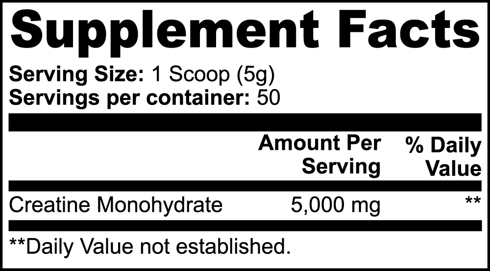 Pure Creatine Monohydrate - VitClear