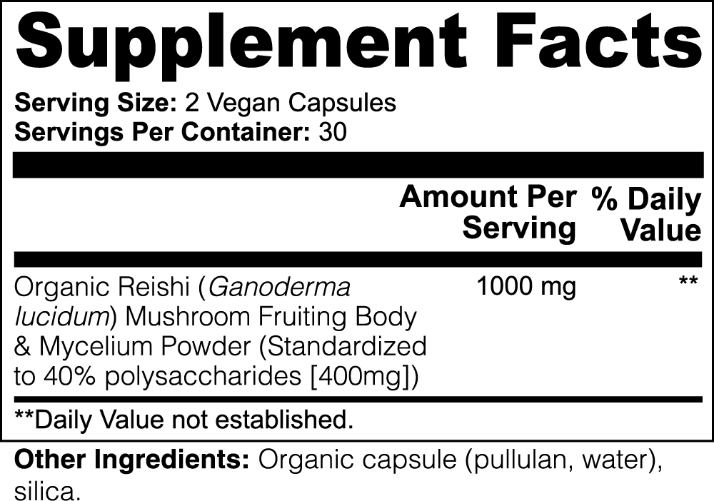 Reishi Mushroom - VitClear