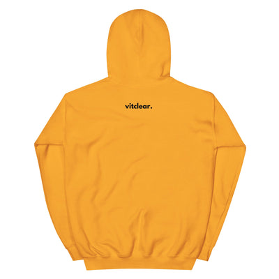 Signature Centred VitClear Embroidered Unisex Hoodie - VitClear