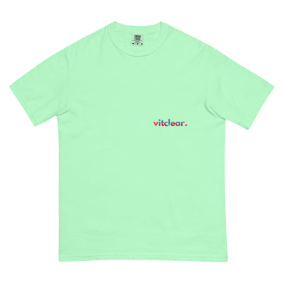 Unisex garment - dyed heavyweight t-shirt - VitClear