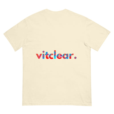 Unisex garment - dyed heavyweight t-shirt - VitClear