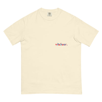 Unisex garment - dyed heavyweight t-shirt - VitClear