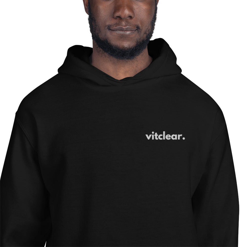 Unisex VitClear Embroidered Hoodie - VitClear