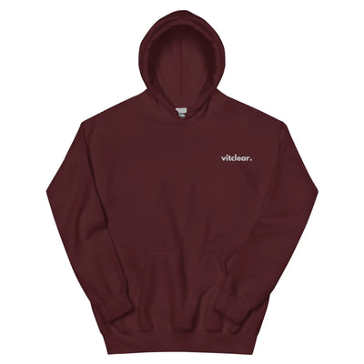 Unisex VitClear Embroidered Hoodie - VitClear