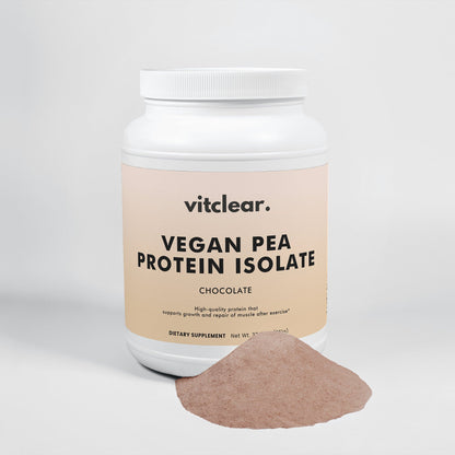 Vegan Pea Protein Isolate (Chocolate) - VitClear