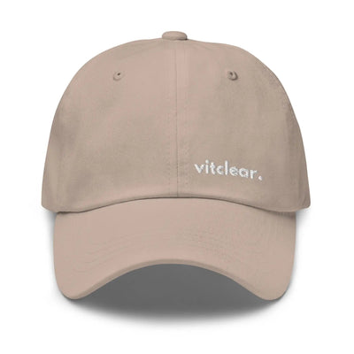 VitClear embroidered Dad Hat - VitClear