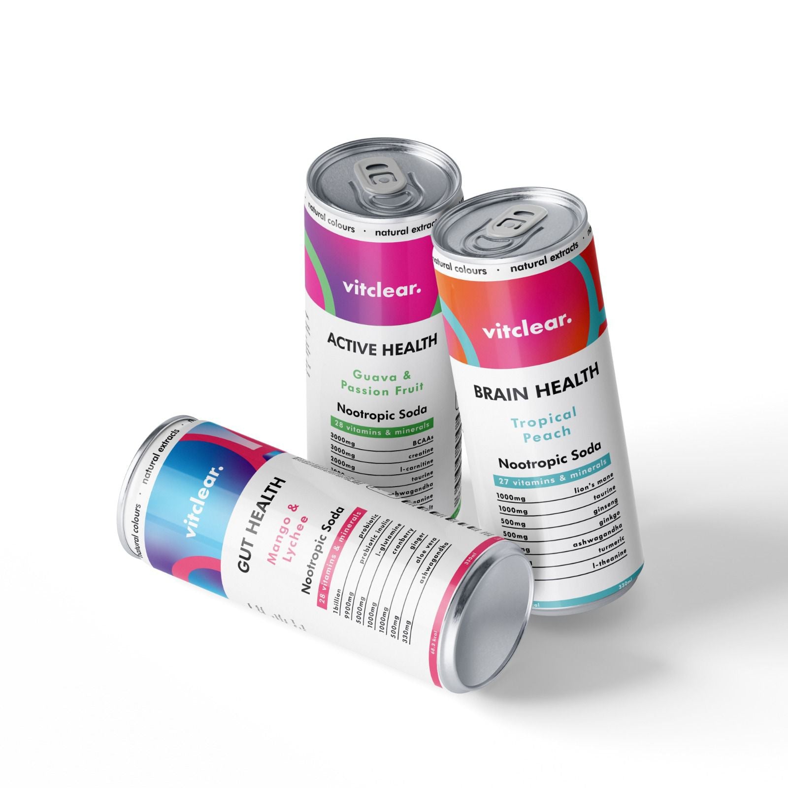 VitClear Welcome Pack – Variety Box of 12 Functional Drinks