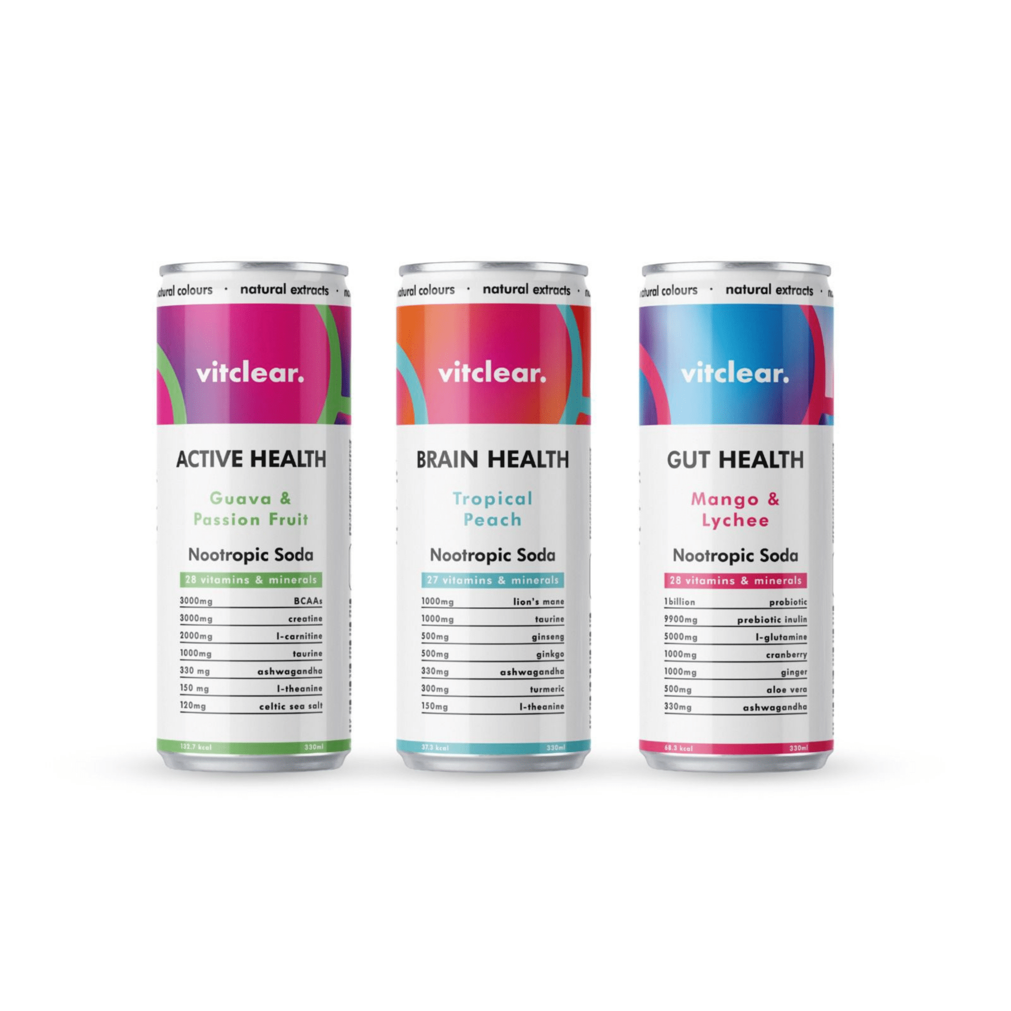 VitClear Welcome Pack – Variety Box of 12 Functional Drinks
