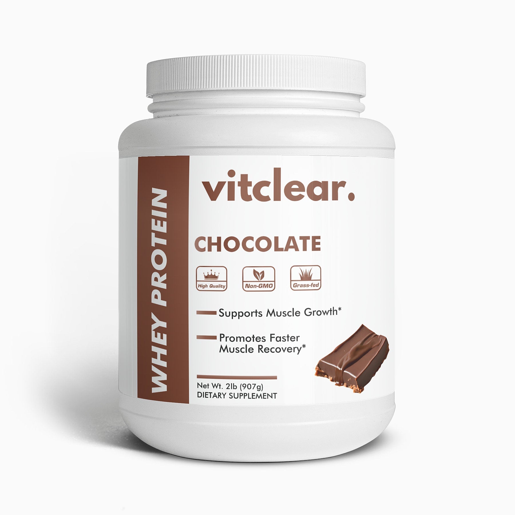 Whey Protein (Chocolate Flavour) - Vitclear.
